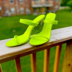 Cape Robbin “Key lime” Heels